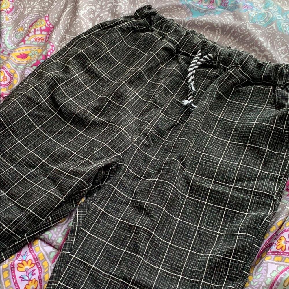 Plaid pants
